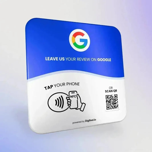 Google-Bewertungen Platte