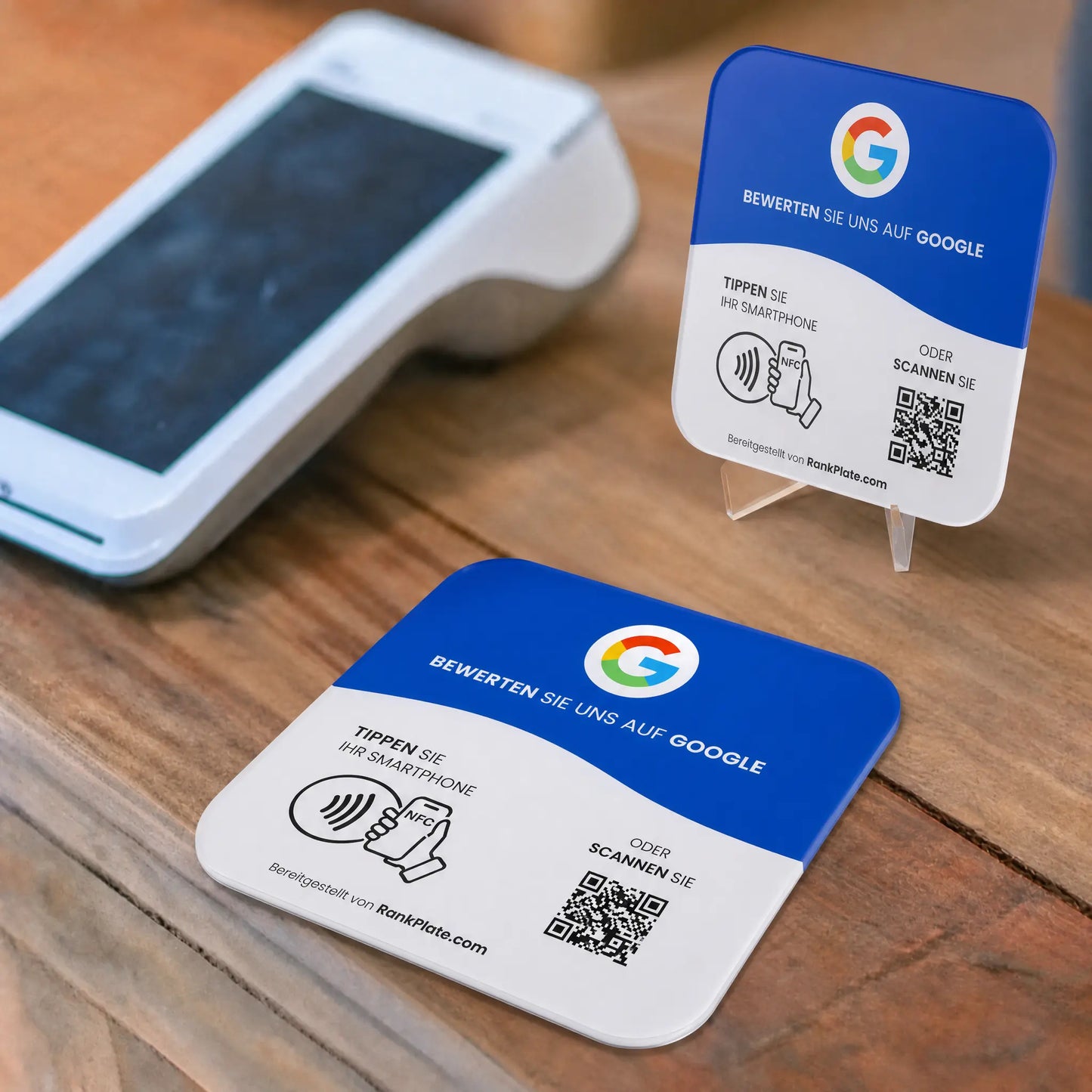 Google-Bewertungen Platte